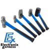 Electronix Express 5 Piece Hammer Set - Includes Rubber Mallet,
