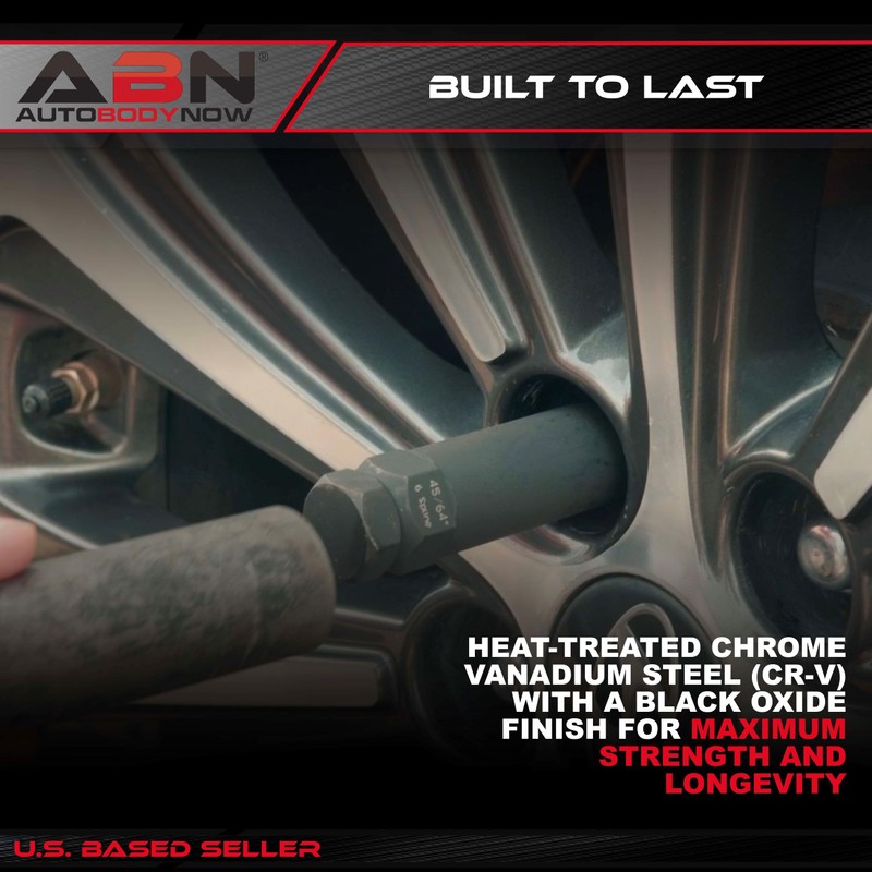 ABN Wheel Lock Removal Tool Kit Lug Nut Key Set