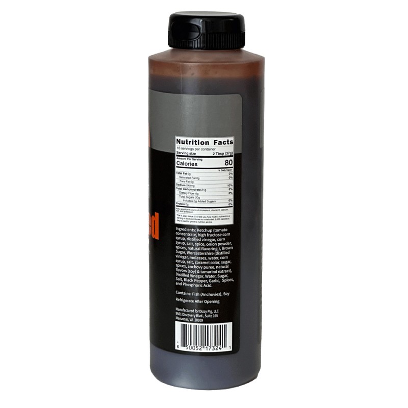 Dizzy Pig Glazed & Infused Barbecue Sauce/Glaze/Dip