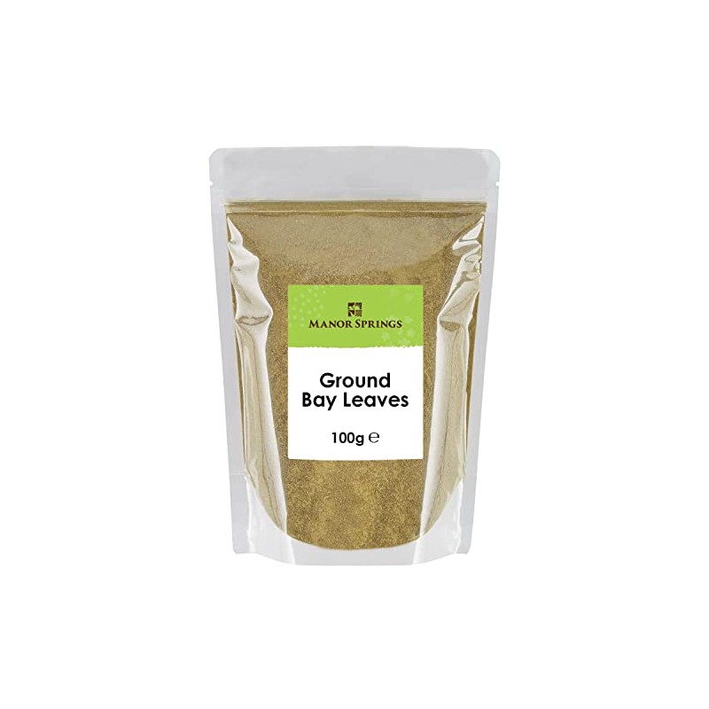Ground Bay Leaves 100g by Manor Springs