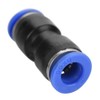 Straight Connector, AD 4/6/8/10/12/14/16 mm Air Hose, Pneumatic Straight Connector,