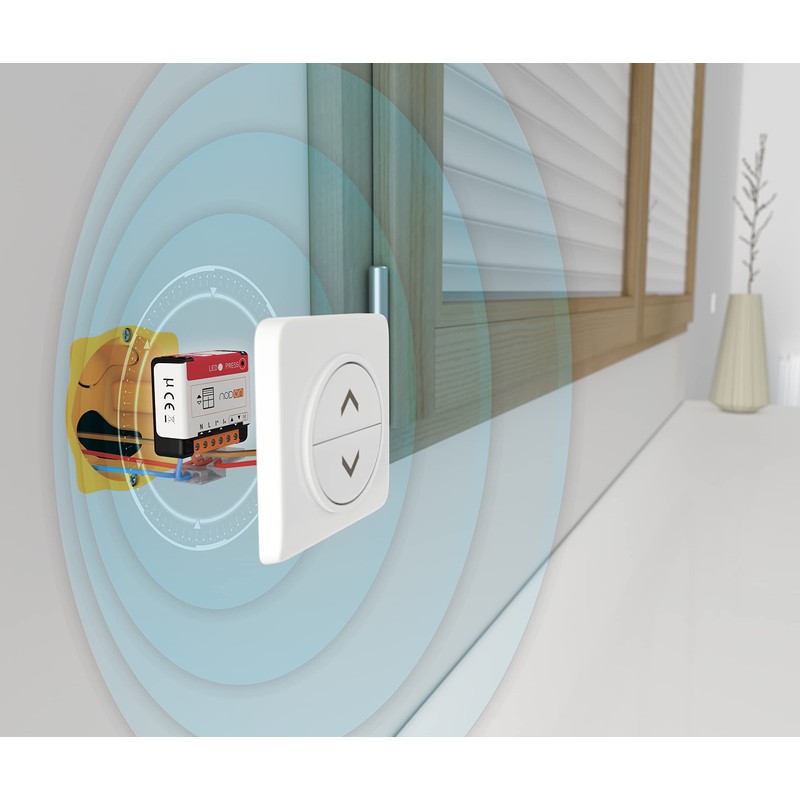 NodOn SIN-4-RS-20 Roller Shutter Module 100% Interoperative Zigbee White