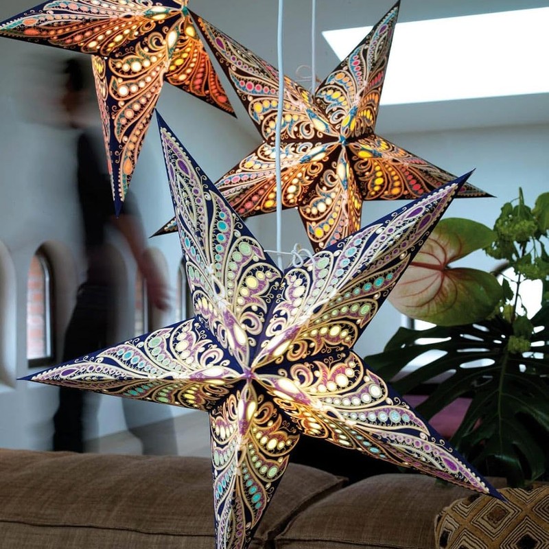Earth Friendly Starlightz Papierlaterne Queen of Java