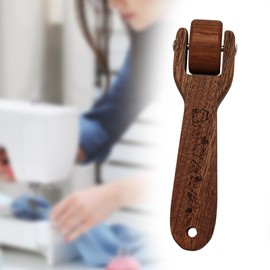 MagiDeal Printing Seam Presser Roll and Press Multifunction Wooden Pressing Wheel Pressing Kit for Quilting Ironing Fabric Wallpaper