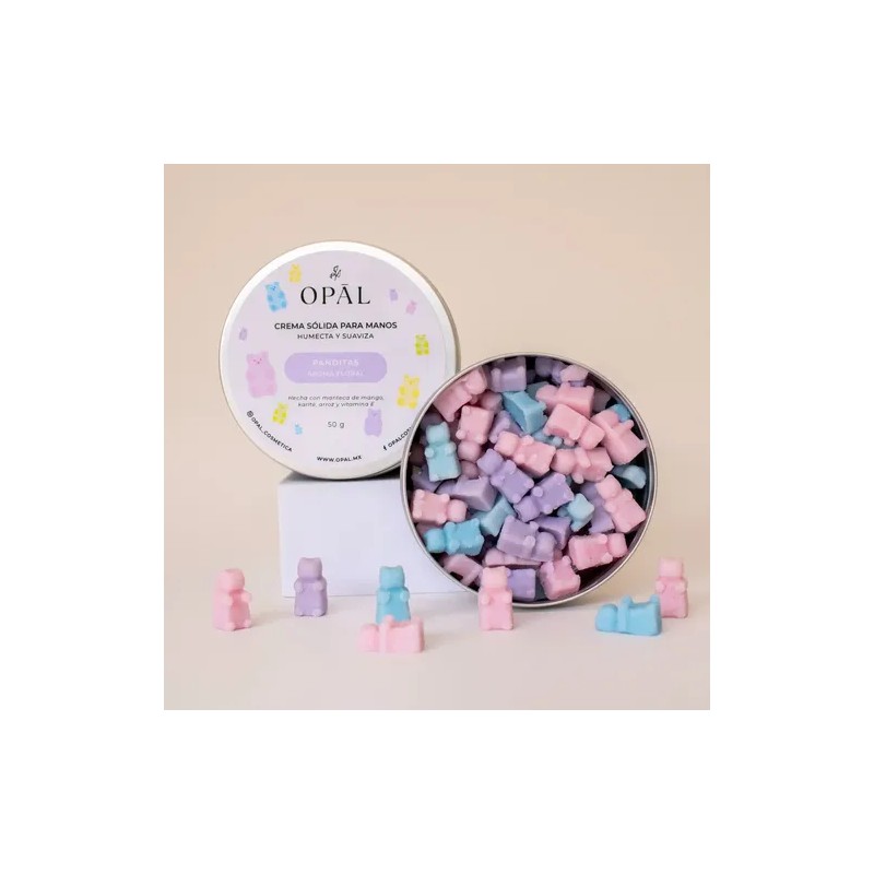 Crema Corporal Sólida Panditas Floral