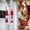 MOHYS Christmas Refrigerator Handle Covers Xmas Gnome Fridge Handle Covers