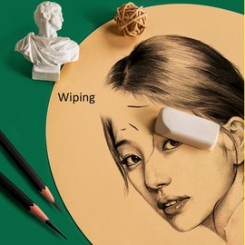 KYMY 50 pcs Natural Kraft Round Cardstock Paper, 250gsm Thick Pastel Colored Construction Paper, Circular Pre-Cut Heavy Card Stock Carft Paper for Origami, Scrapbook Craft, DIY Art, School Supplies