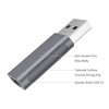 nonda - Adaptador USB 3.0 Macho-Hembra, Carga rápida de 3