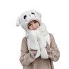 Plush Bunny Hat Bunny Ears Moving Bouncing Hat Party Role