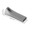 U Disk Mini Metal Portable Gray USB 2.0 Flash Drive