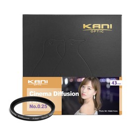 KANI Cinema Diffusion Filter CDF No.0.25 / Black Mist Black Mist No.025 (43mm)