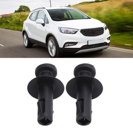 Pack of 2 Parcel Shelf Clip 95129884 Plastic Clamp Clip for Boot Cover, Hinge Clip for Luggage Compartment Cover, Parcel Shelf Retaining Strap Clip Replacement for Mokka X 2013-2019 MK1