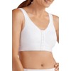 AMOENA Women's Ester Post Surgical Bra, White, 42B