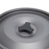 Camping Hanging Topf mit Großer Kapazität Aluminiumlegierung Leichtes Gewicht Im