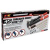 Performance Tool W2006 SAE Rivet Nut Kit Set, Riveter Tool,