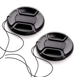 72mm Lens Cap Cover Compatible for Canon R3 R5 kit RF 24-240mm, for NIKKOR 18-200mm Lens (2 Pack)