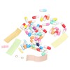 370Pcs Message Capsules Deliver Message Cute Patterns Cute Love Capsules