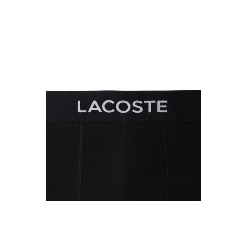 Lacoste Men's Cotton Stretch Essentials Boxer Briefs, 5-pack, Black, Small
