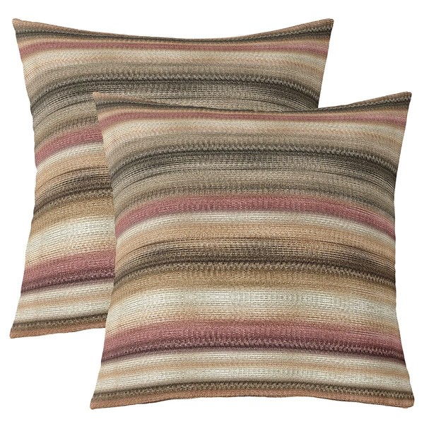 Feelyou Western Tribal Geometric Throw Pillow Covers 16"x16" Set of