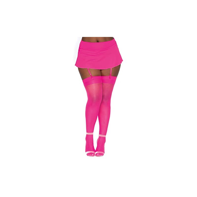 Dreamgirl Women’s Sheer Thigh High Pantyhose Hosiery Nylons Stockings with