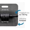 Pump Bros Premium Abdominal Roller with Knee Mat, Abdominal Trainer