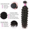 Mslily Deep Wave Hair Bundles Water Wave Brazilian Curly Wave