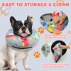 PAWCHIE Inflatable Dog Cone Collar Alternative, Soft Dog Cone for