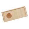 Generic Bite Resistant Wooden Hamster House with Multi Chamber Tunnel