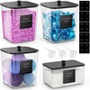 4 Pack Laundry Pods Container, Clear Laundry Room Organization Containers,Large