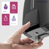 Interhasa! Soap Dispenser Manual Press Wall Mounted Dispenser 800ml/28oz Hand