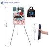 Audio-Visual Direct Lightweight Steel Telescoping Display Easel, 65 Inches (2)