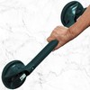 Heavy Duty Grab Bar with Large Suction Cups for Shower