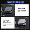 FZJDSD Rearview Mirror Guard Covers ABS Chrome Compatible with Infiniti