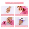 Mano de práctica de silicona para uñas acrílicas, manos de