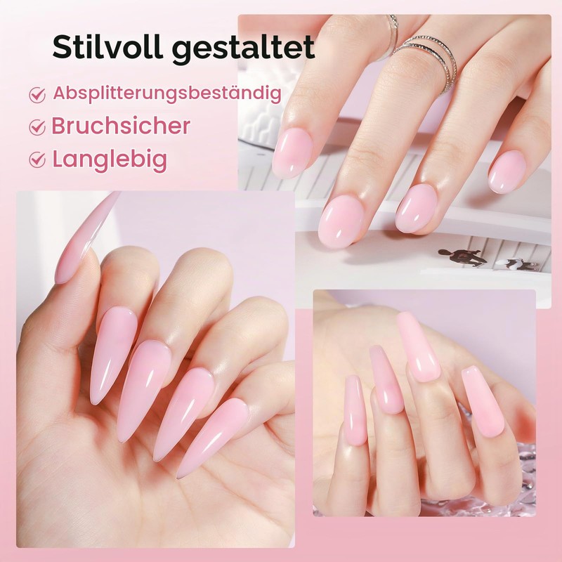 MIZHSE Builder Gel for Gel Nails HEMA Free TPO Free