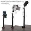 Photecs® Universal Table Clamp with Removable Adaptor UNC 1/4 Inch