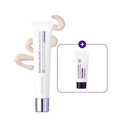 Dermaplum 잡티톤업 수딩 리페어 토닝 선 크림 R4 40g  (증정 : 선메베5ml) Spot Tone-Up Soothing Repair Toning Sun Cream R4 40g (Gift: Sun Mebe 5ml)