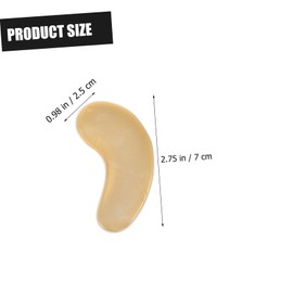 Baluue 48pcs Eye Patch Silk Breathable Eye Pads Wrinkles Eyes Supplies under Eyelid Mask Patches Brightening Skincare Supply Strips Treatment Firm Eye Care Accessories Golden Collagen