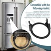 241688401 Refrigerator Ice Chute Dispenser Door Seal Flap Assembly Replacement