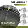 20 Pcs Automotive Wind Deflector Clips Stainless Steel Wind Rain