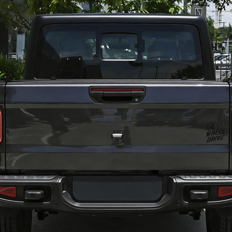 2 Pack Rear Bumper Tow Hook Covers, Tow Rear Trailer