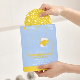 Mad Forcos Body Peeling Pad Exfoliating Scrub Vita Care, 27ml, 10 pieces / 매드포코스 바디 필링 패드각질제거 스크럽 비타케어, 27ml, 10개