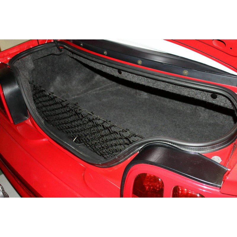 EACCESSORIES EA Trunk Organizer Cargo Net for Ford Mustang 2001-2004