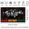 Black History Month Decorations Juneteenth Banner Pan African American Black