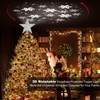 Christmas Tree Topper Lighted with Projector Christmas Star Tree Topper
