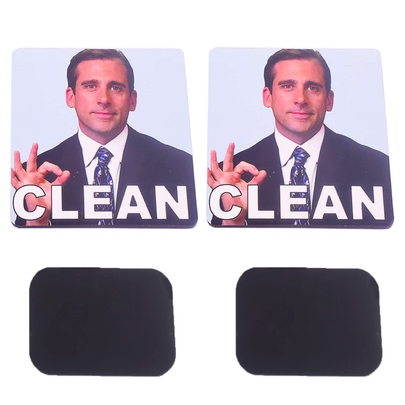 Clean and Dirty Magnet，Dishwasher Magnet Clean Dirty Sign Indicator，Reversible Dish
