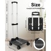 Relavel Folding Hand Truck, Lightweight Small Dolly Cart with 360°