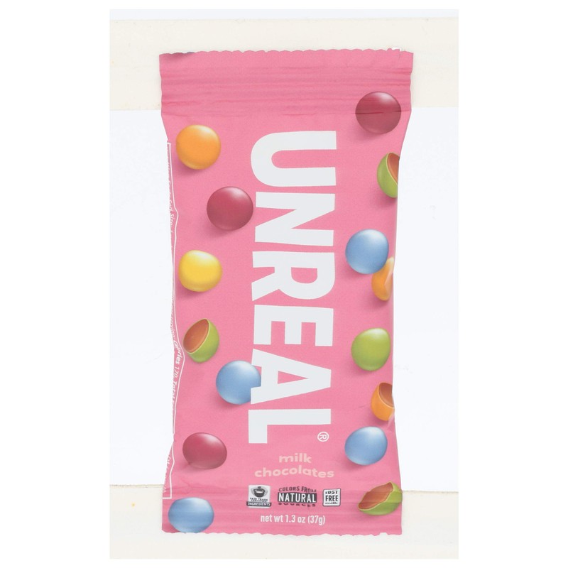 Unreal, Milk Chocolate Gems, 1.3 Oz