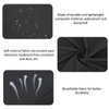 Digital Piano Keyboard Dust Cover Waterproof Dustproof Musical Instrument AccessoriesBlack