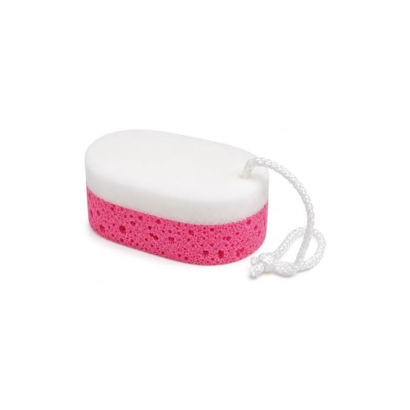 Esponja Exfoliante Doble Textura T.TAIO para Limpieza Corporal